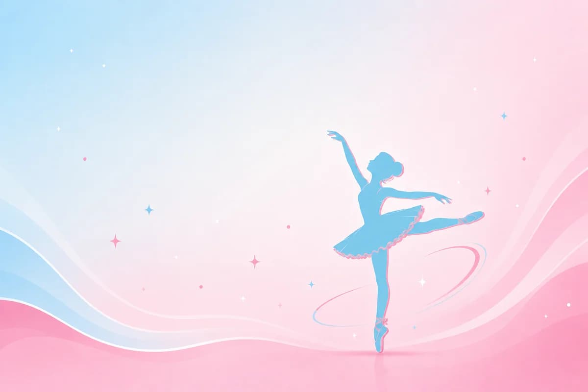 Pointe dancer silhouette illustration